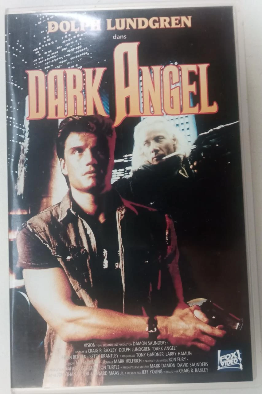 VHS Dark Angel – Dolph Lundgren, Brian Benben